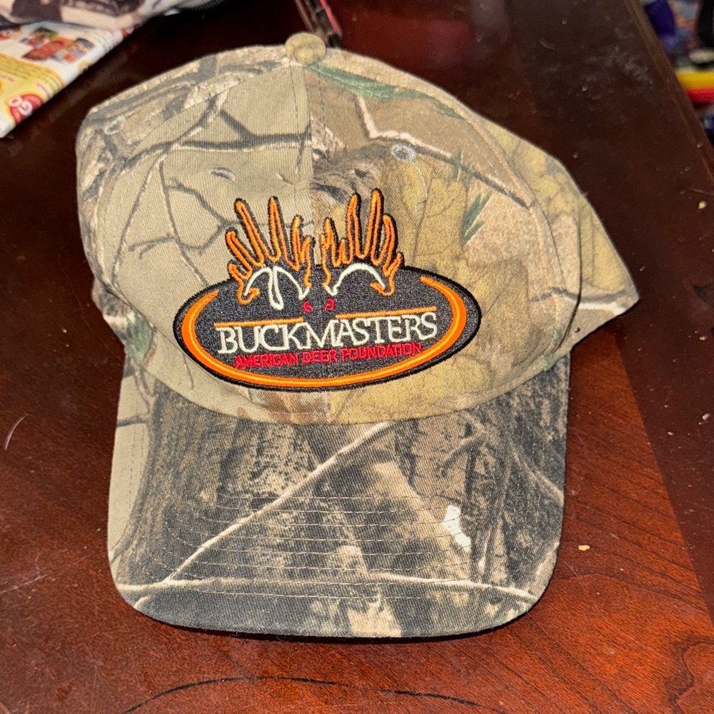 Buckmasters Camouflage Cap Vintage Velcroback